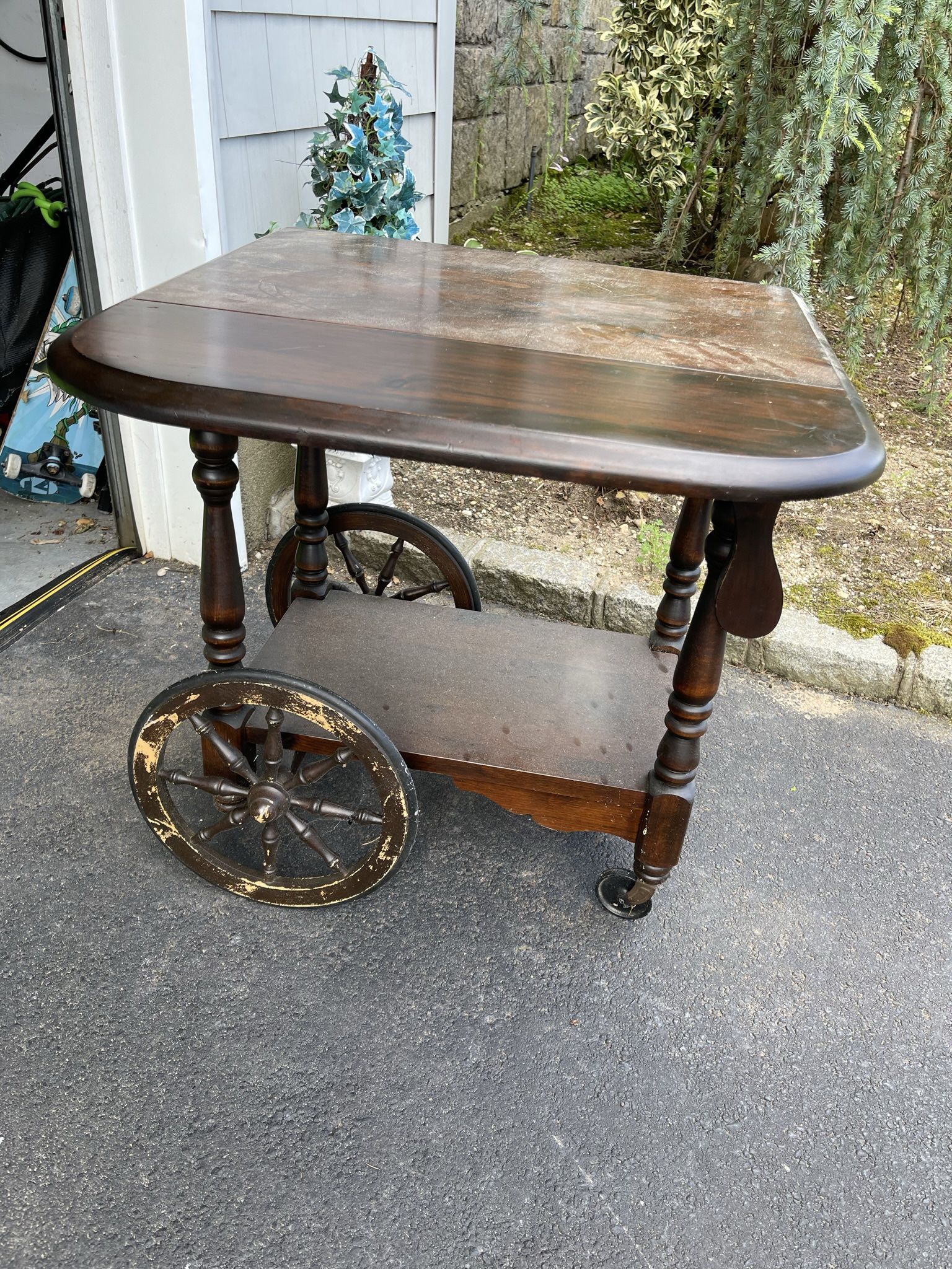 Vintage Butler Bar Cart