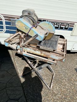 Target tile saw