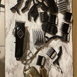 Cutting hair clippers