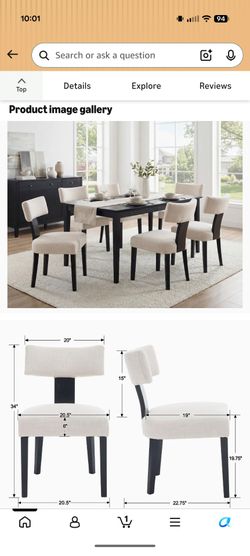 Dining chairs