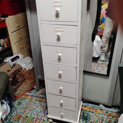 Lingerie Cabinet Chest All Wood 1960s