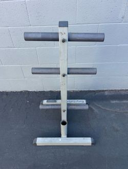 Body Solid 6-Post Olympic Weight Tree and Bar Holder… Home Gym Fitness…. $40 Price is Firm!!!!
