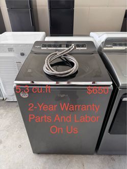 Washer  Whirlpool 2 in 1 Removable Agitator