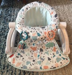 Fisher-Price Sit-Me-Up Floor Seat, Pacific Pebble