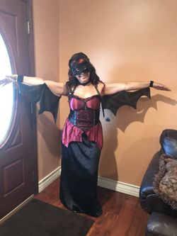Fancy Vampire costume! Size S-L corset back tie to adjust your size.