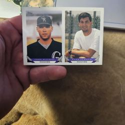 Rockies Baseball Card