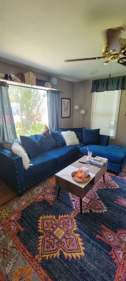 CUTE Blue Sectional