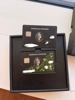 REAL AMEX BLACK CARD (CENTURION CARD )