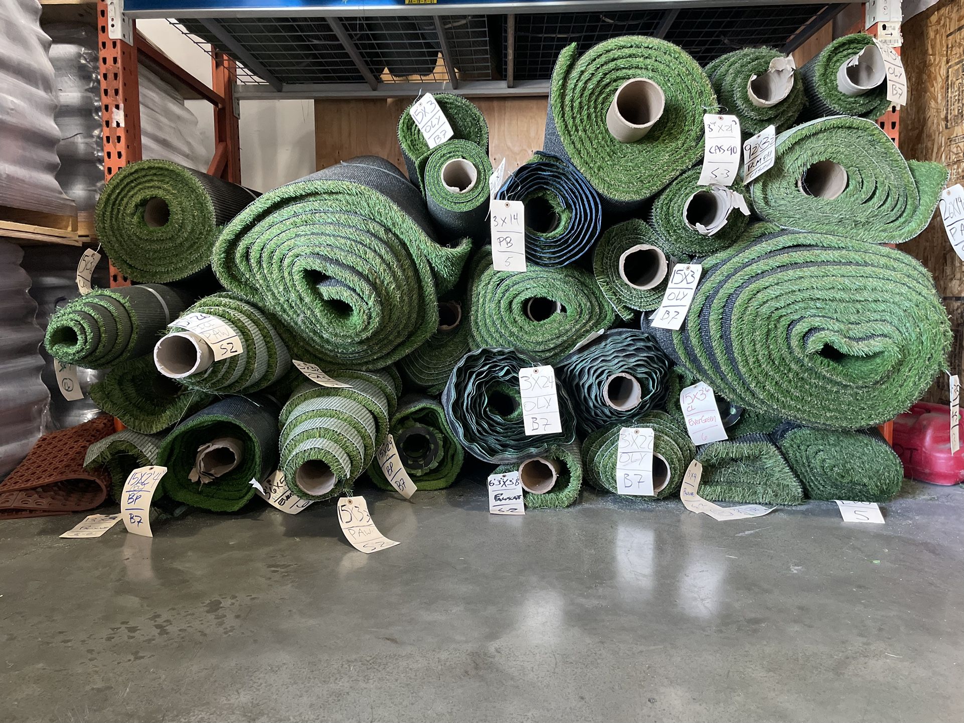 Artificial Turf Remnants