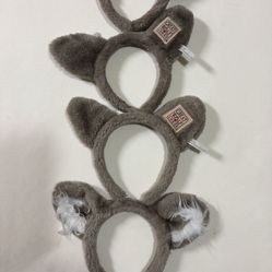 4 GREAT WOLF LODGE RESORT KIDS PLUSH EARS