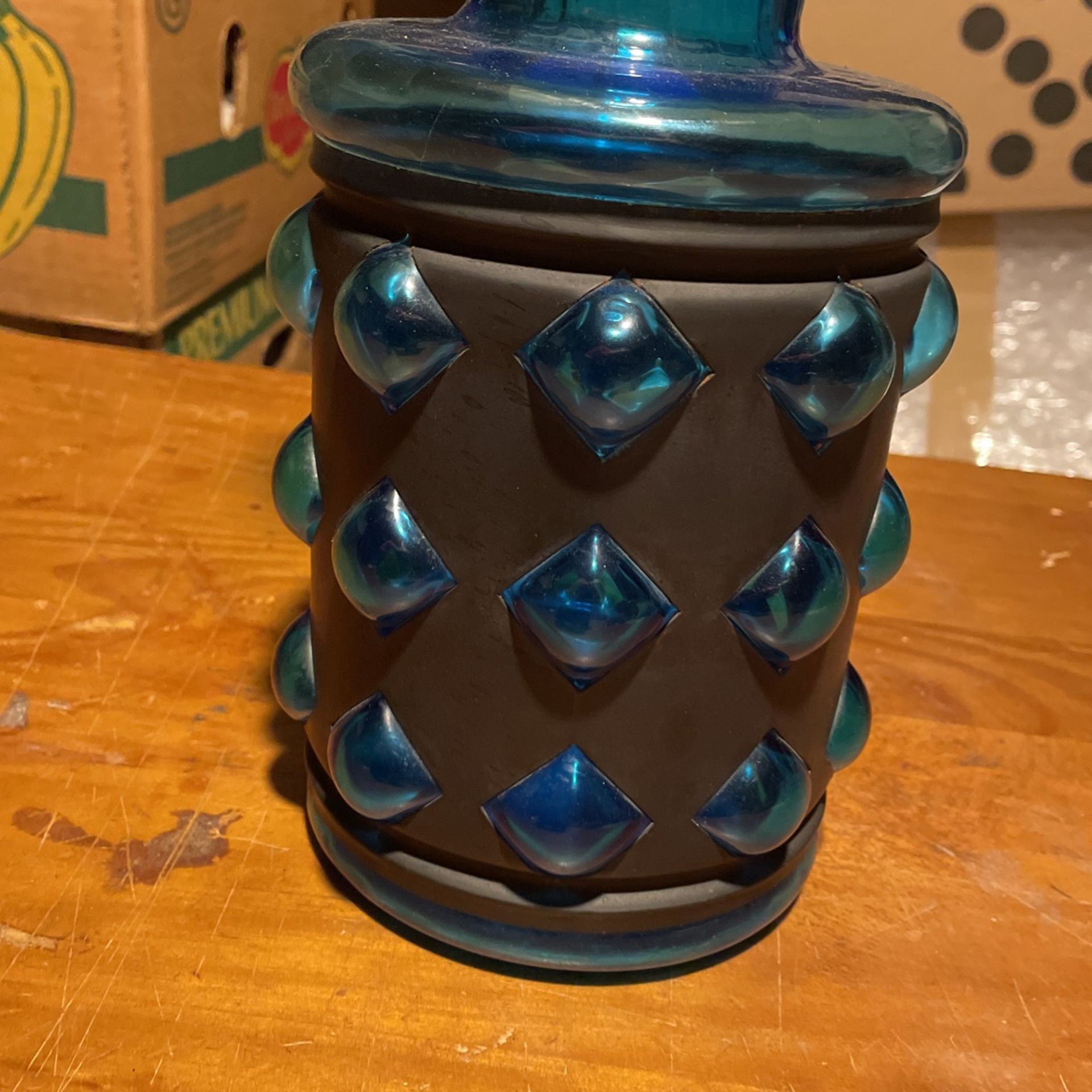 Mid Century Hand Blown Vase