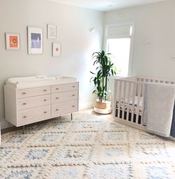 West Elm/Pottery Barn Dresser & Crib (convertible infant and toddler)
