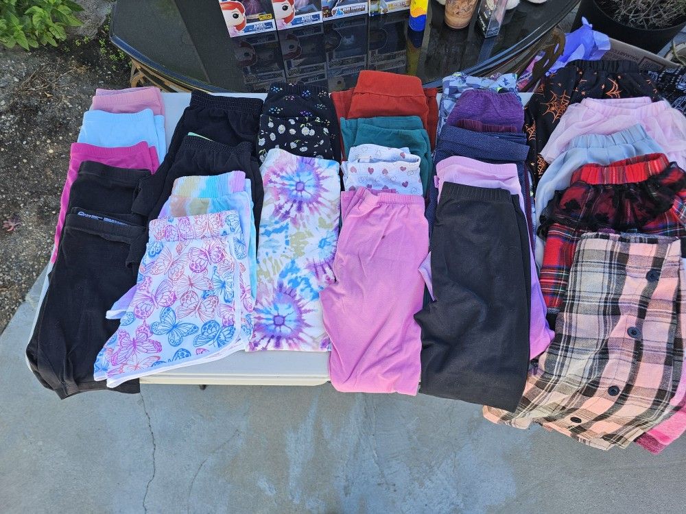 Shorts, Leggings And Skirts For Little Girls 