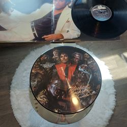 Michael Jackson Vinyl Records! Thriller original 1982/Art Limited Edition Album!