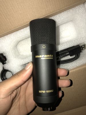 Marantz Mpm 1000u Usb Microphone For Sale In Hurst Tx Offerup