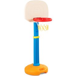 Kids Basketball Hoop, Height Adjustable 3.9FT- 5.2FT Basketball Goal for Kids, Portable Mini Basketball Set, Indoor Outdoor Toddler Basketball Hoop, G