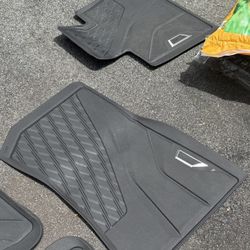 BMW All Weather Front Seat Floor Mats (2019-2024 X5, X6, X7)