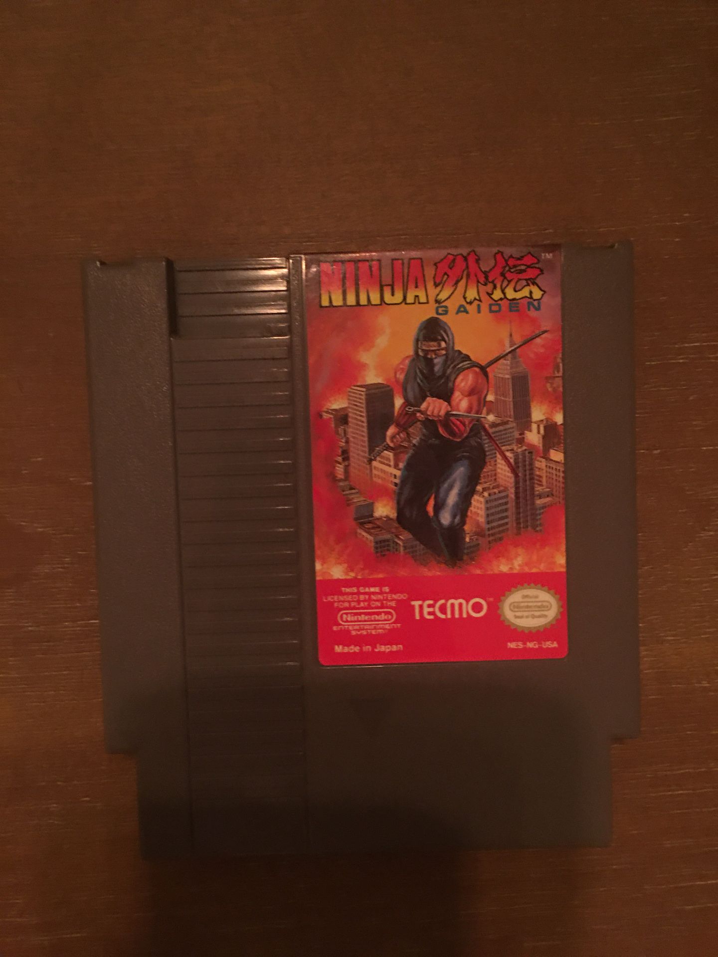 Nintendo nes ninja gaiden