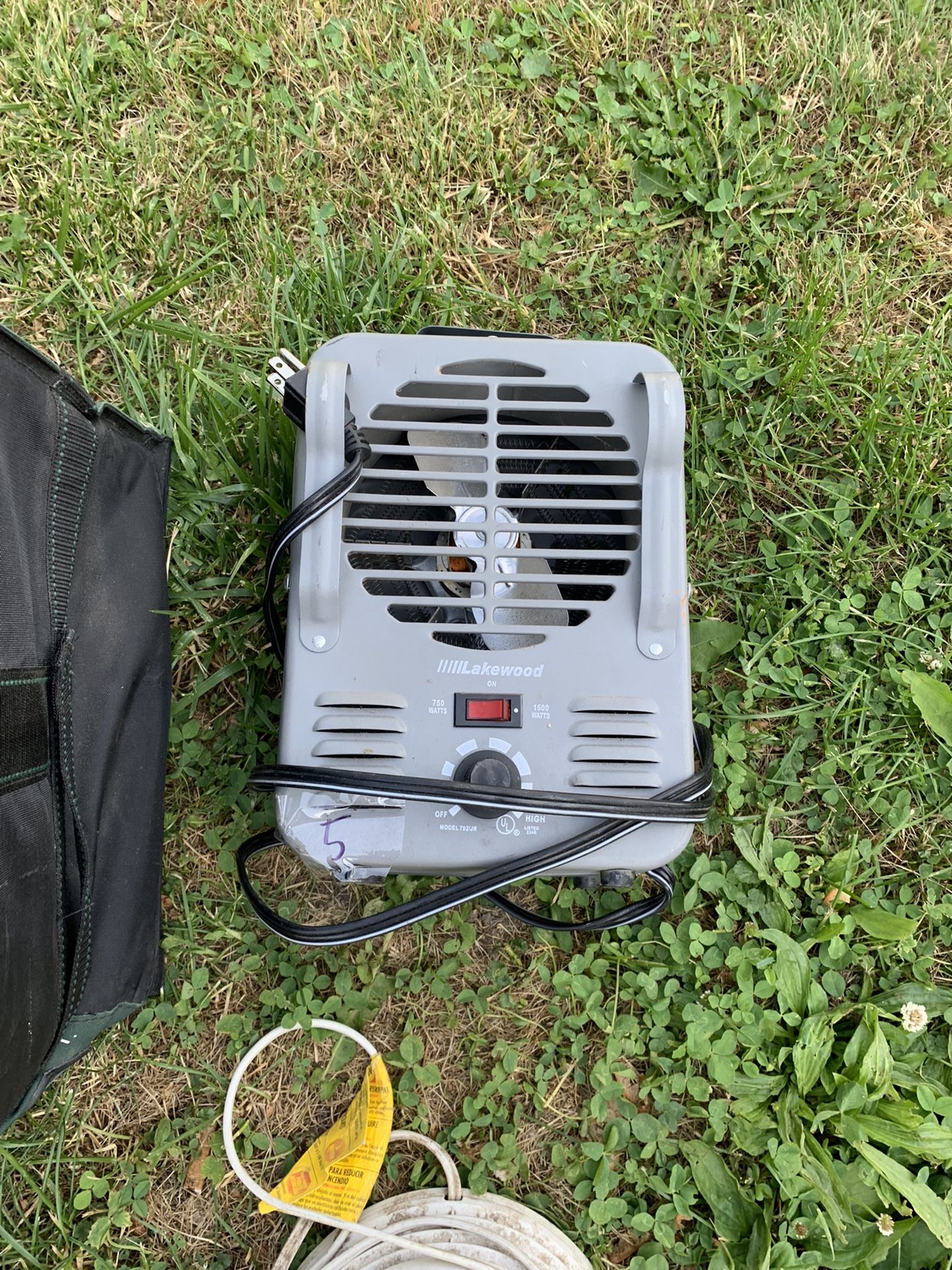 Portable Electric Heaters Perfect For Cold Weather In The Garage Working On Cars