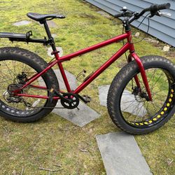 Fat Tire Mountain Bike 