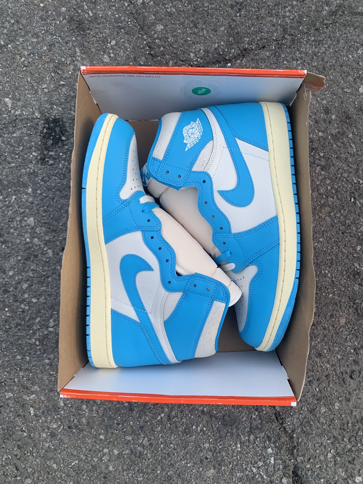 Jordan 1 UNC Reimagined Brand New Size 12 And 10