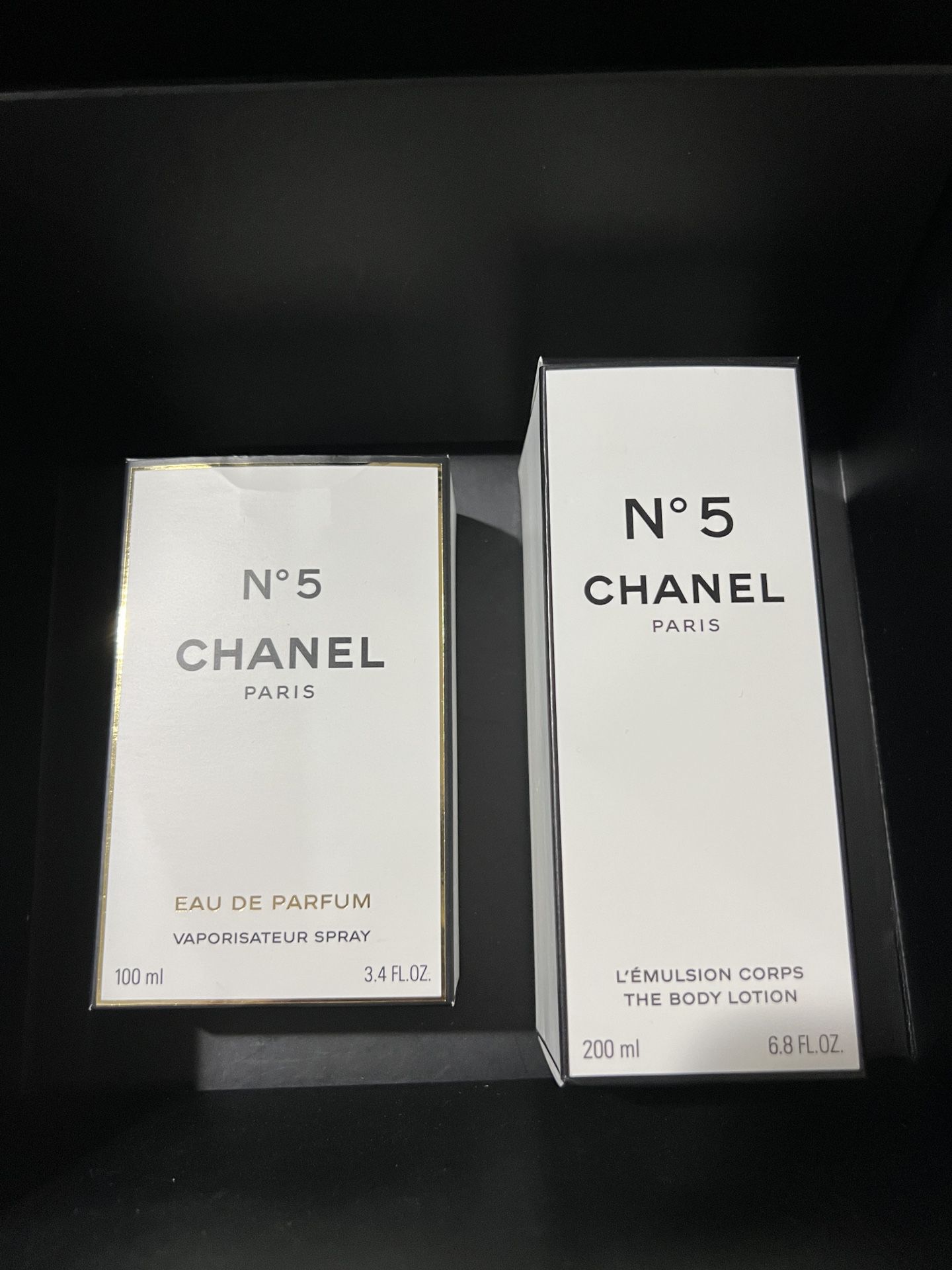 New 3.4 Oz Chanel Perfume Gift Set