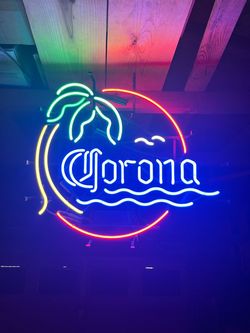 Authentic Corona neon beer bar light sign