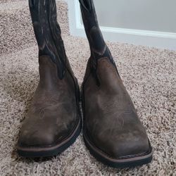 Wolverine wellington work boots size 13 leather western boots