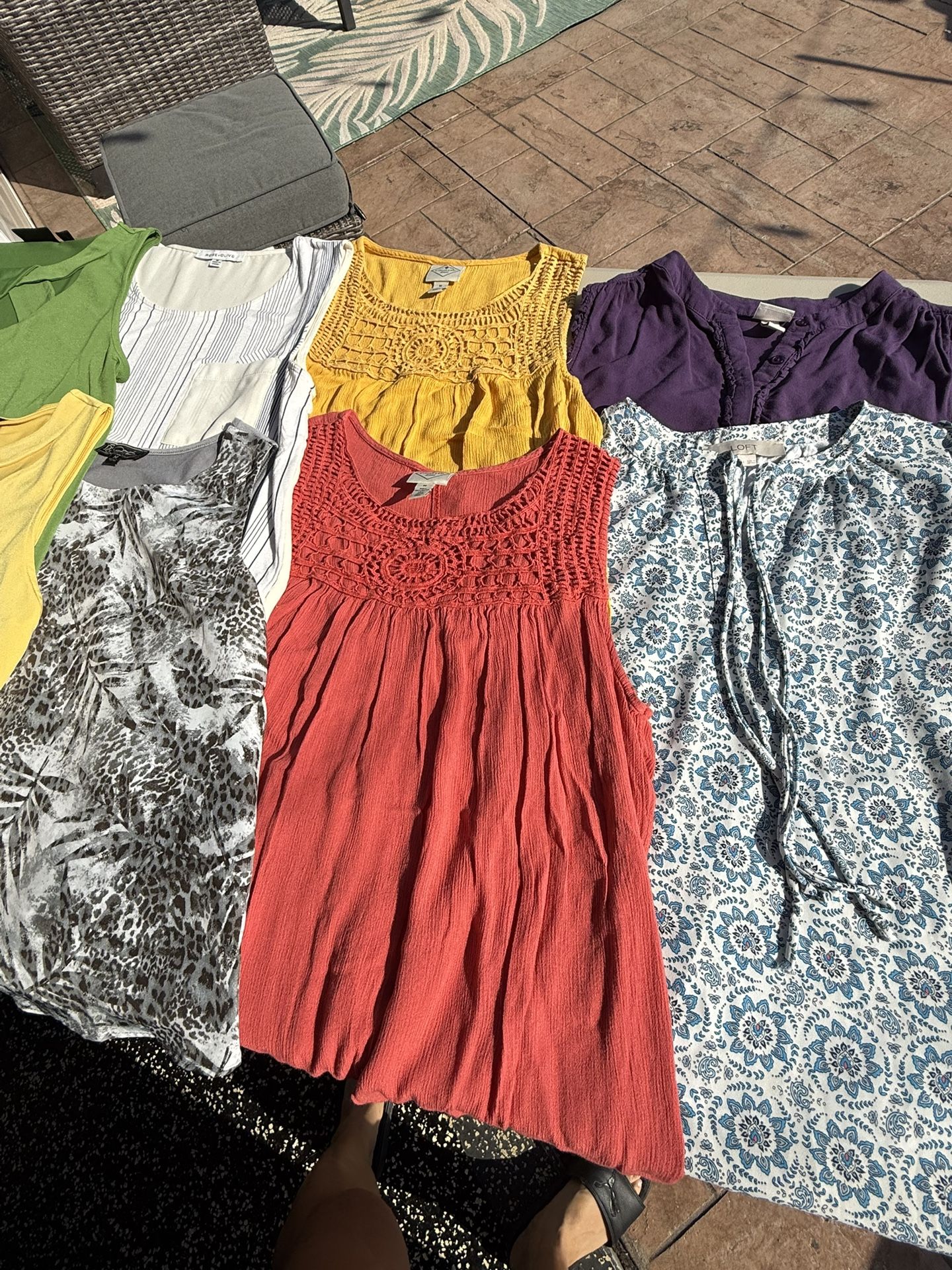 Bundle Of Women’s Short Sleeve Blouses