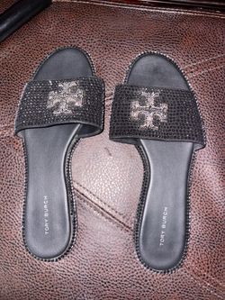 Tory Burch Everly Rhinestone Slides
