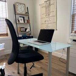 Glass Desk