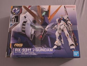 RG RX-93ff Nu Gundam Model Kit