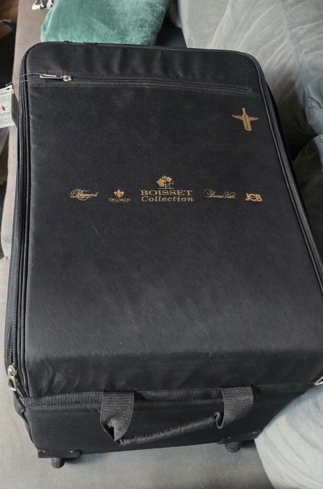 Wine Bag - The Wine Check 12 bottles carry bag on wheels! Bag and inserts!