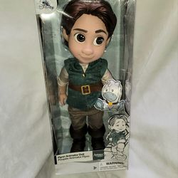 DISNEY RAPUNZEL FLYNN RIDER TODDLER ANIMATORS 16" DOLL NEW IN DAMAGED BOX---PRICE IS FIRM