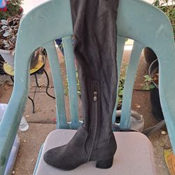 Dream Pairs Black Thigh High Boots