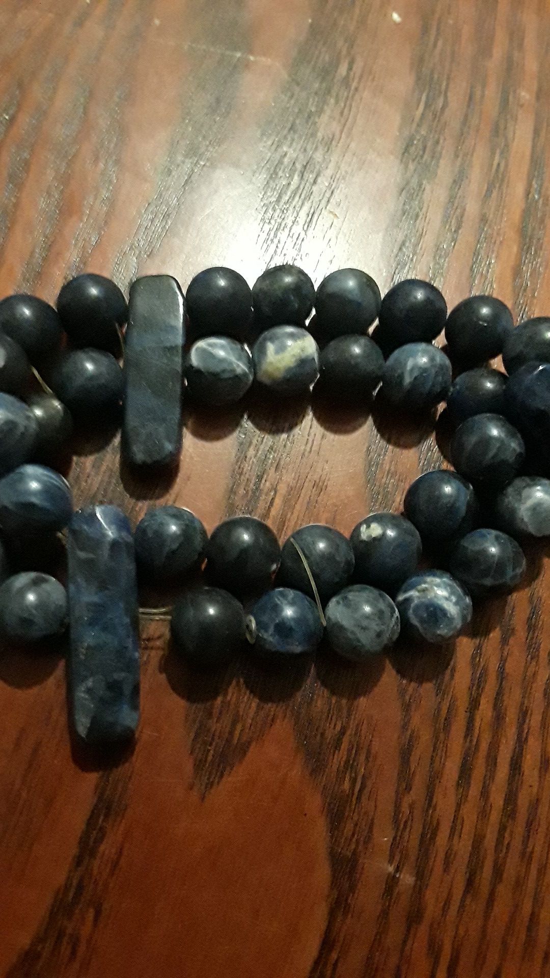 Genuine stone beads bracelet