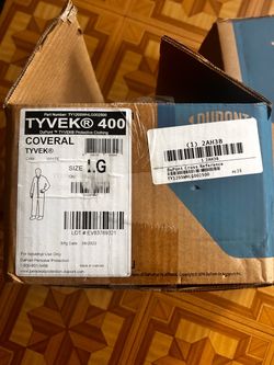 DuPont Tyvek 400 Coverall Large White