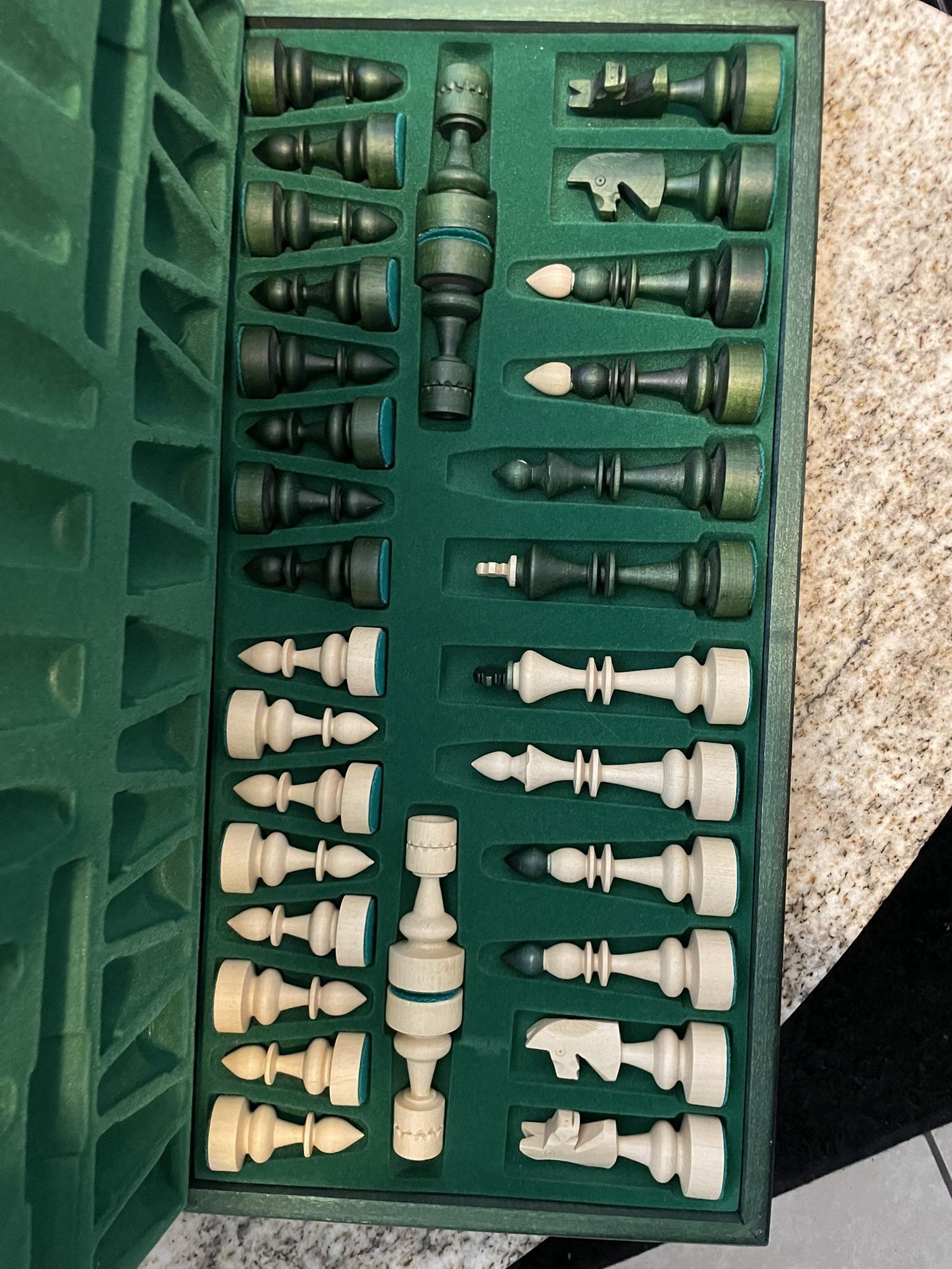 Unique Chess Piece Set And Board!