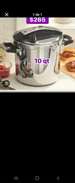 Olla de presion  de 10 qts princess house