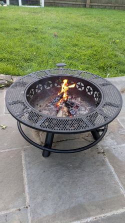 Hykolity 35 Inch Fire Pit