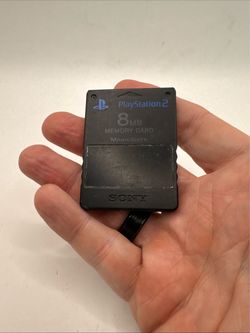 OEM PS2 MEMORY CARD BLACK
