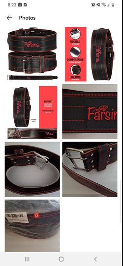 Medium Size Weight Lifting Belt

for Men & Women

Genuine Leather Lever Belt for weightlifting, Enhances Workout

up to 600lbs for Weightlifting, Powe