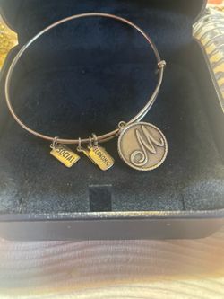 Letter M - Alex & Ani braclet