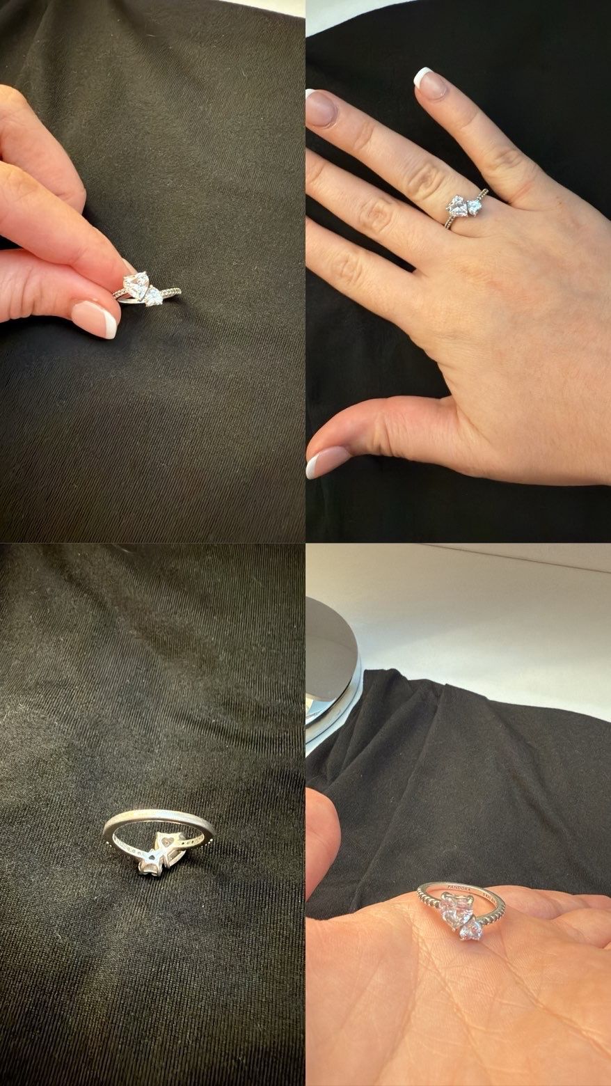 Double Heart Ring