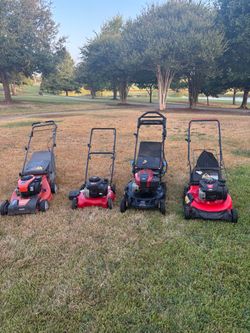 4 Lawn Mowers | Toro, Husqvarna, Craftsman & Yard Machines | $115-$275