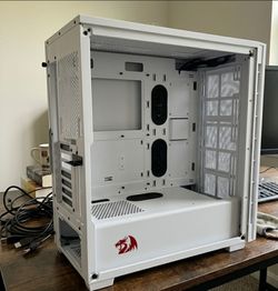 All white case missing glass