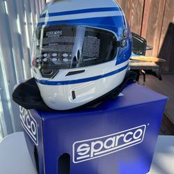 SPARCO  Full face Helmet & Gloves 