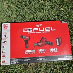 Milwaukee 12v Fuel Combo Kit