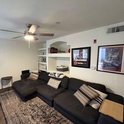 Cindy Crawford Montecito 2pc Left Arm Sectional 