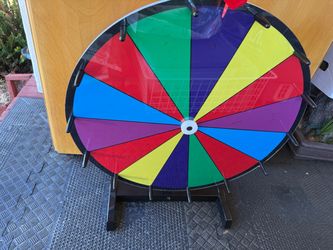 Colorful Prize wheel that spins